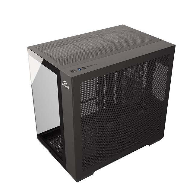 Redragon GC-623 ATX PC Case, 270 degree Full View Tempered Glass Gaming PC Case | GC-623