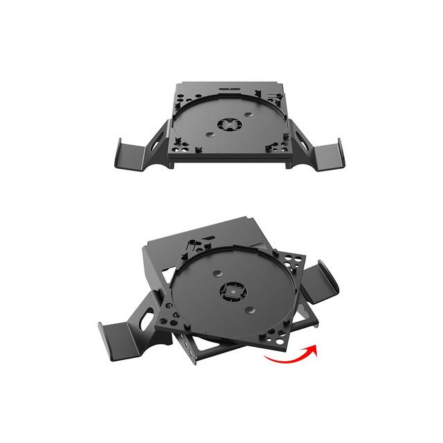 DOBE TYX-3602 Xbox Series X Wall Mount Kit, Rotated Wall Bracket for Xbox Series X with Controller and Headset Holder | TYX-3602