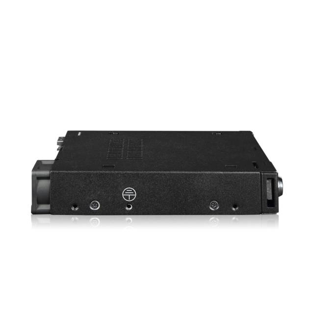 ICYDOCK ToughArmor MB092VK-B 2 Bay 2.5 inch U.2/U.3 NVMe SSD PCIe 4.0 Mobile Rack Enclosure for External 3.5 inch Drive Bay | MB092VK-B