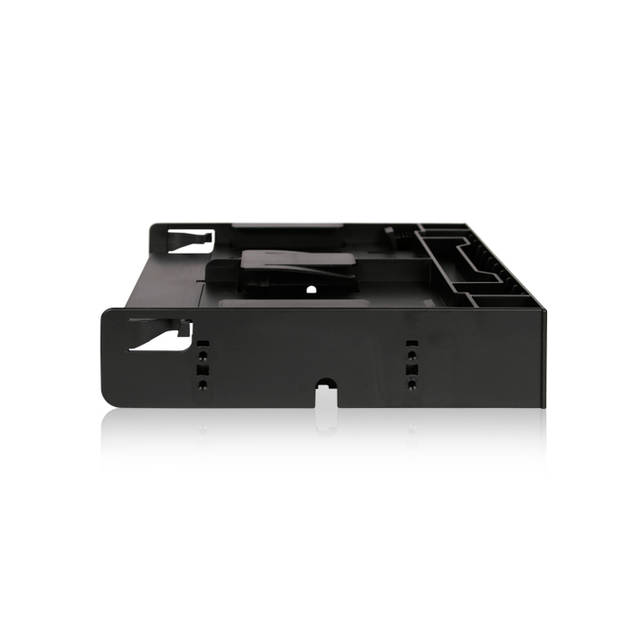 ICY DOCK FLEX-FIT Trio MB343SP Dual 2.5 inch HDD/SSD & One 3.5 inch HDD/Device Front Bay to External 5.25 inch Bay Converter/ Mounting Kit (Black) | MB343SP