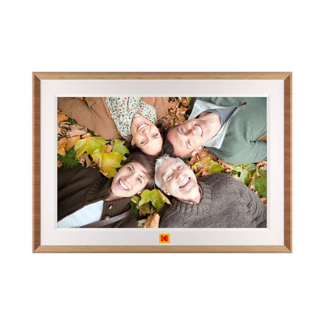 KODAK RCF-1018 BURLYWOOD 10-Inch Wi-Fi Enabled Digital Photo Frame | RCF-1018 BURLYWOOD