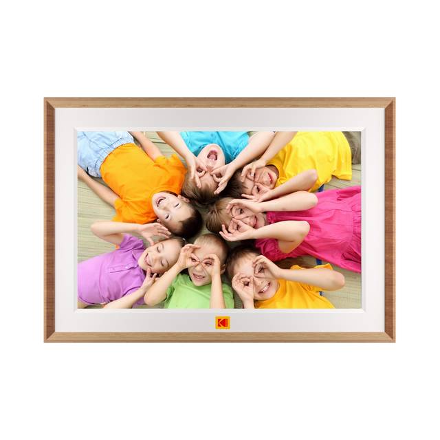 KODAK RCF-1018 BURLYWOOD 10-Inch Wi-Fi Enabled Digital Photo Frame | RCF-1018 BURLYWOOD