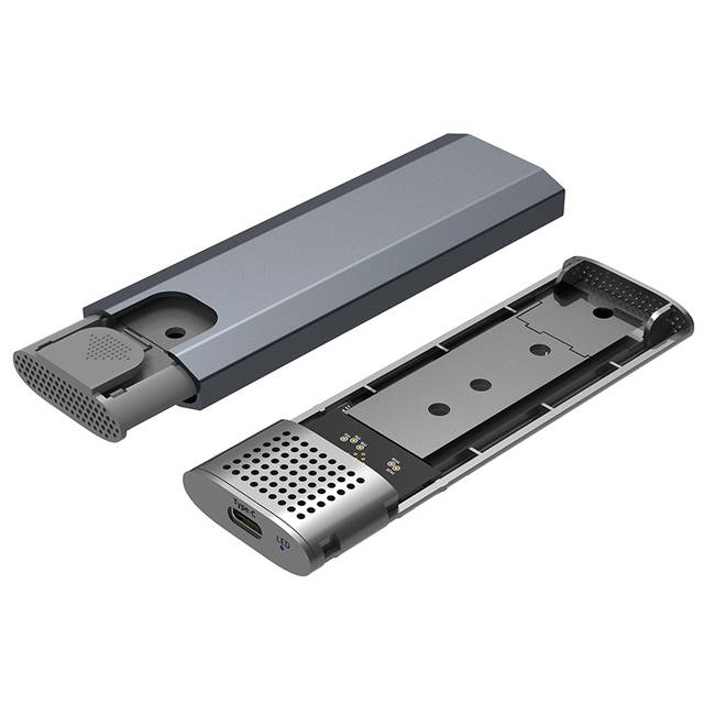 MAIWO K1690P Aluminum USB3.2 Type-C Tool free Enclosure for M.2 PCIe NVMe SSD | K1690P