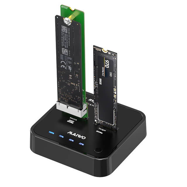 MAIWO K3016P2 USB3.2 Gen2x1 Type-C to AHCI/M.2 NVMe with Clone duplicator | K3016P2