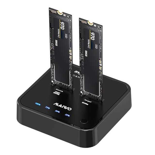 MAIWO K3016P2 USB3.2 Gen2x1 Type-C to AHCI/M.2 NVMe with Clone duplicator | K3016P2