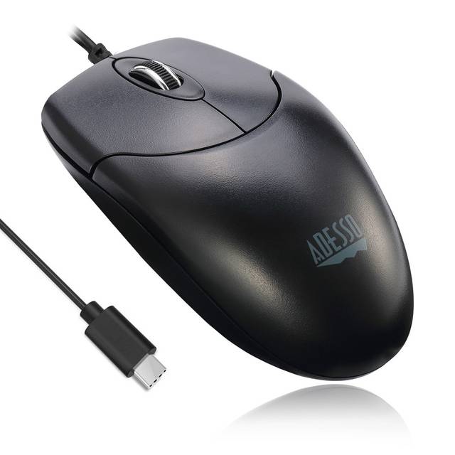 Adesso IMOUSE M6C-TAA USB Type-C Desktop Full Size Mouse TAA Certified | IMOUSE M6C-TAA