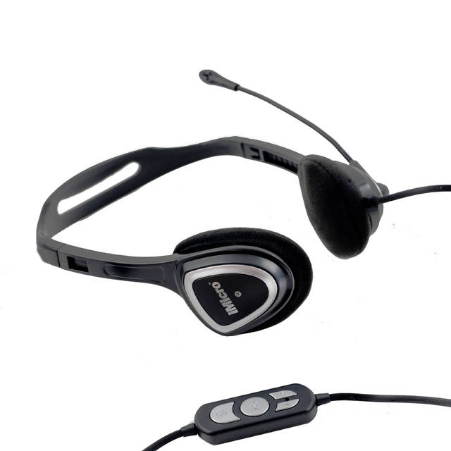 iMicro IM320 Wired USB Headset w/ Microphone | SP-IM320