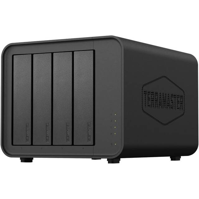TerraMaster D4-320 External Hard Drive Enclosure - 4bay USB 3.2 Gen2 10Gbps Type-C USB Storage Hot Swappable Plug and Play (Diskless) | D4-320
