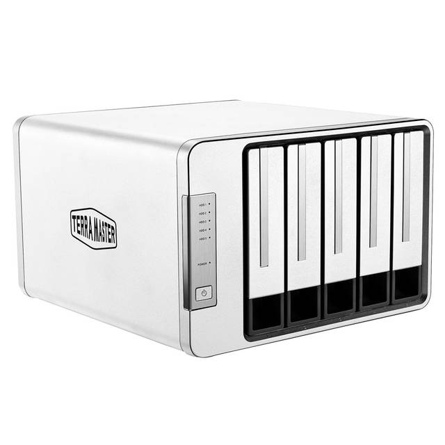 TerraMaster D5-300 USB3.0 5-Bay RAID Storage for Home/SOHO(Diskless) | D5-300