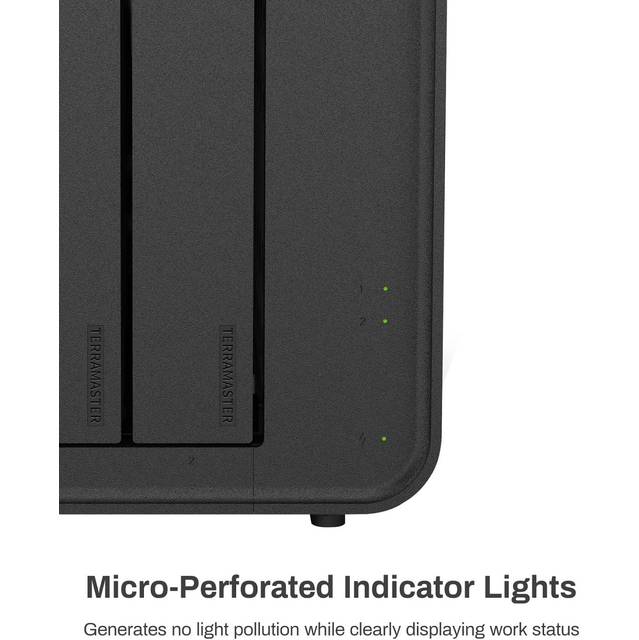 TerraMaster D5 Hybrid HDD NVMe Enclosure - USB 3.2 Gen 2 10Gbps Type C 5Bay USB Storage Supports RAID 0/1/Single/JBOD Exclusive 2+3 RAID Hybrid Disk Array | D5 HYBRID