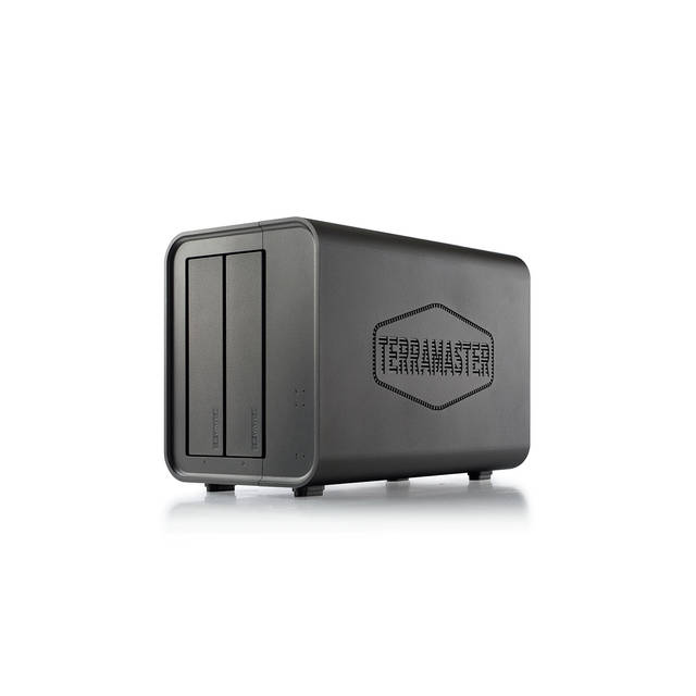 TerraMaster F2-212 2Bay NAS - Quad Core CPU DDR4 RAM Personal Private Cloud Home Network Attached Storage with Rich Backup Solutions (Diskless) | F2-212